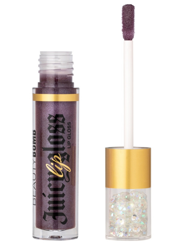 Блеск для губ Juicy, тон 15 Sparkle Vibe от Beauty Bomb + 1