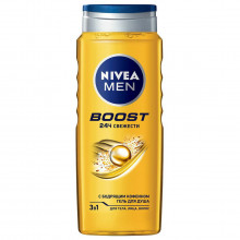 Men Гель для душа 3в1 для тела и лица Boost 500мл