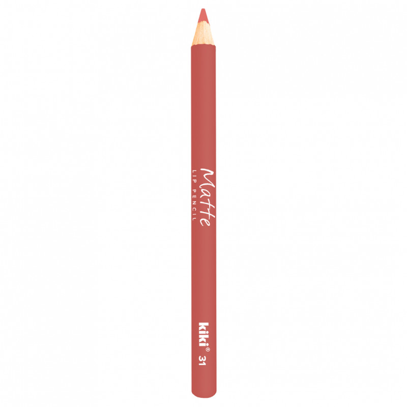 Карандаш для губ Matte, тон 31 карамельно-розовый от Kiki + 1