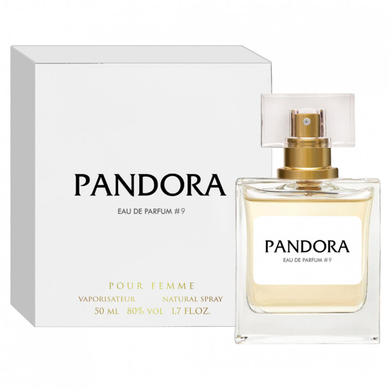Парфюмерная вода женская №9 50мл от Pandora + 1