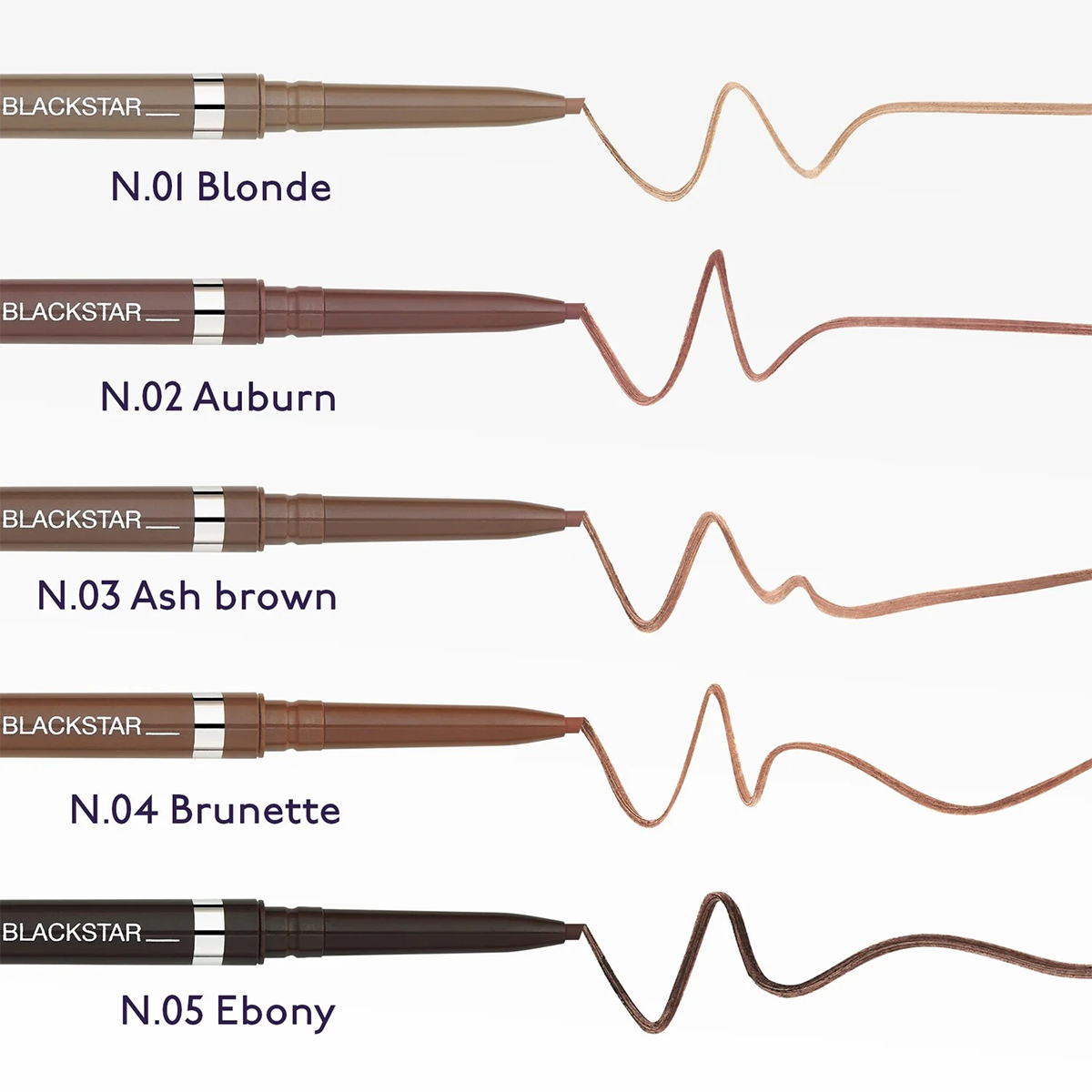 Browliner Blackstar Лайнер для бровей, тон 5 Ebony от BY TERRY + 3