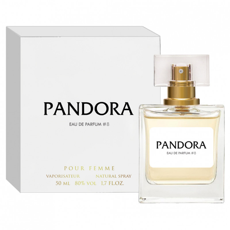 Парфюмерная вода женская №8 50мл от Pandora + 1