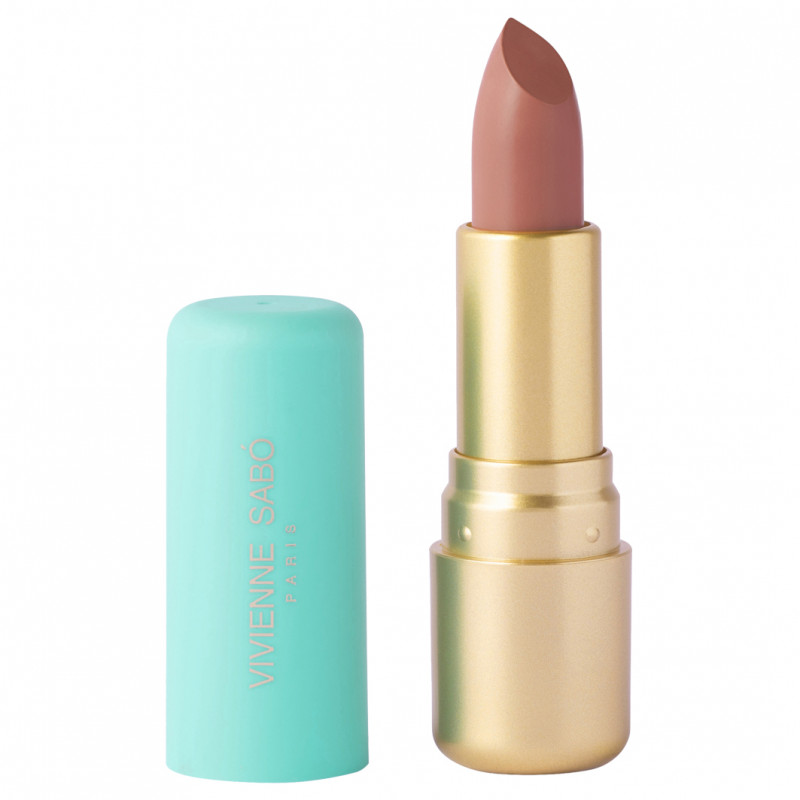 Помада для губ Nude Createur, тон 14 розово-бежевый от Vivienne Sabo + 1