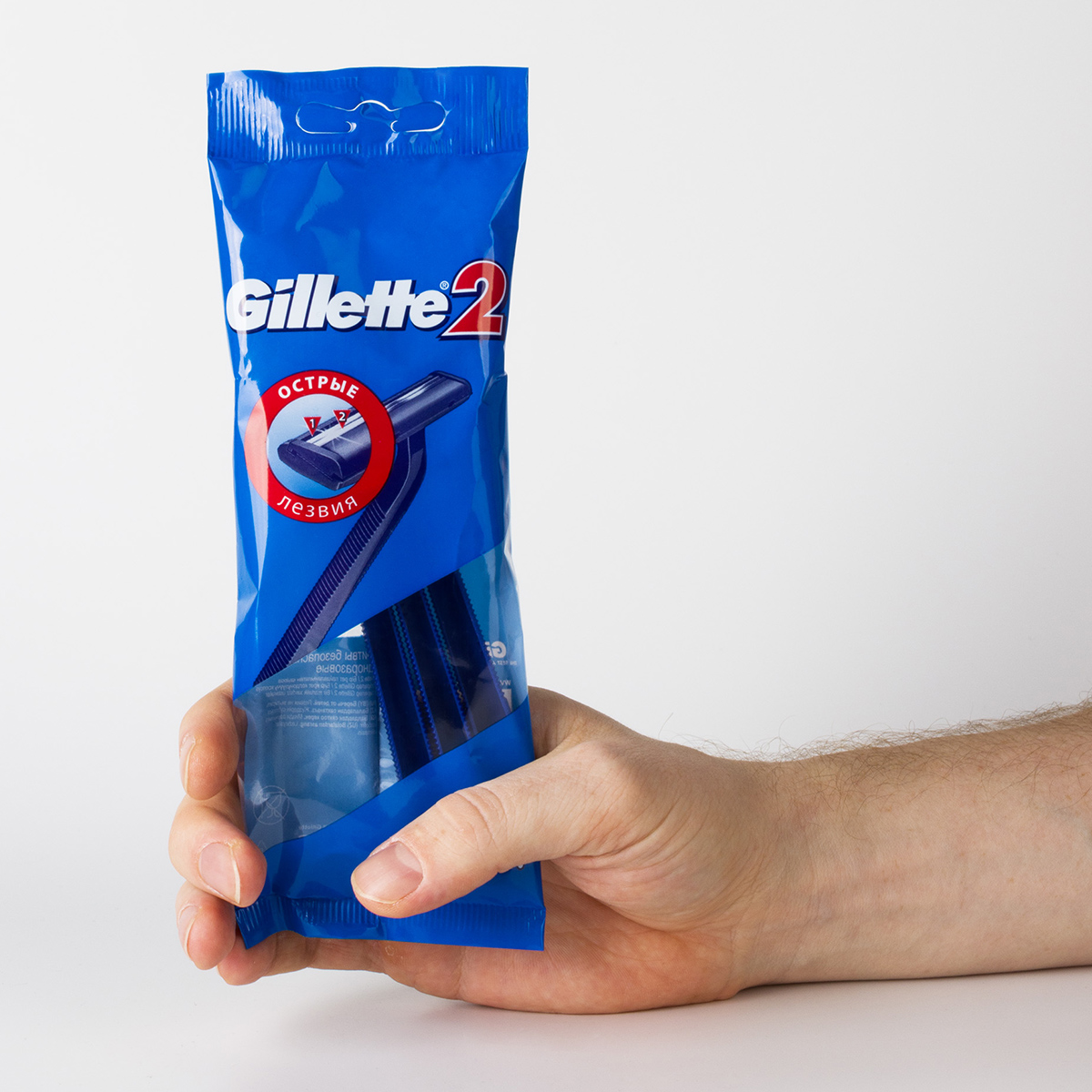 Gil  2 ст.д/бр. однораз.2л 3шт от Gillette + 3