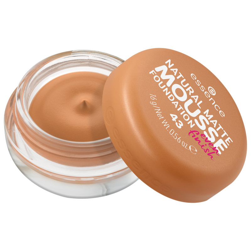 Тональная основа мусс Natural Matte Mousse Foundation, тон 43 от Essence + 1