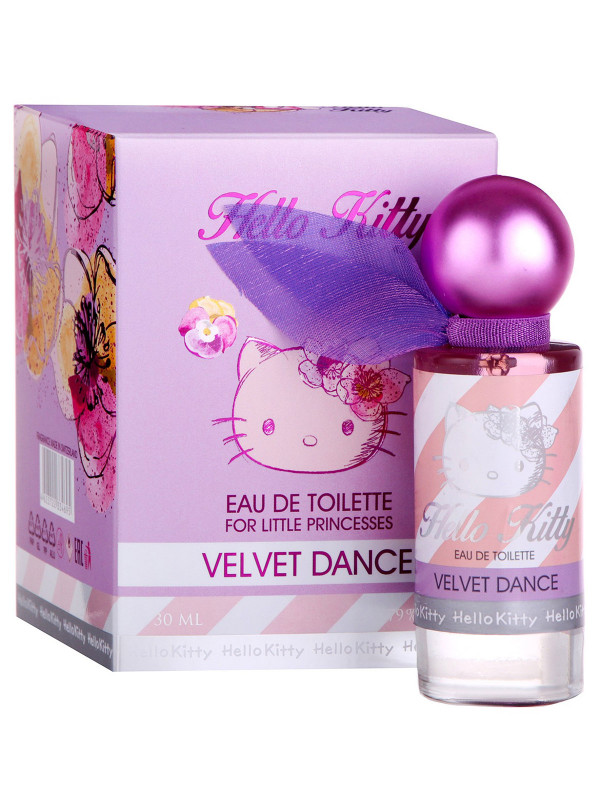 Туалетная вода для девочек Velvet Dance 30мл от Hello Kitty + 1