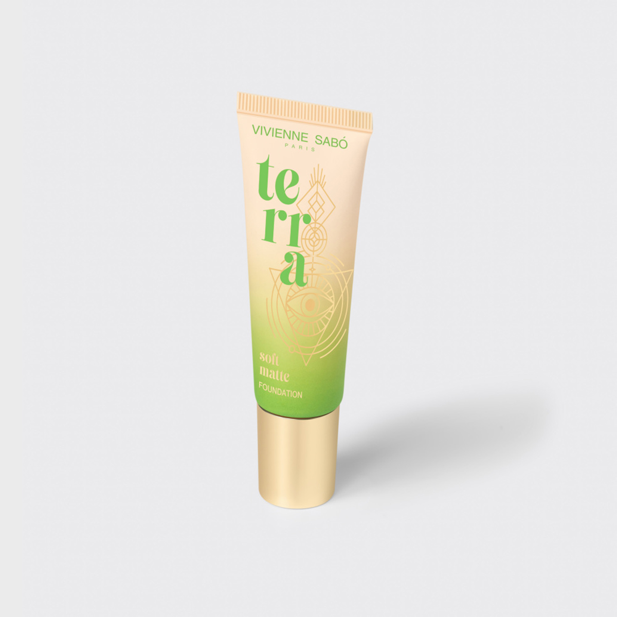 Матовый Тональный крем Terra, тон 01 светло-бежевый от Vivienne Sabo + 6