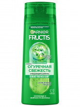 Fructis Шампунь очищающий Огуречная свежесть для волос, склонных к жирности 400мл 