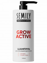 Шампунь для интенсивного роста Grow Active с розмарином и экстрактом перца 1000мл