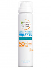 Ambre Solaire Сухой спрей для лица солнцезащитный Эксперт защита, гипоаллергенный SPF50 75мл