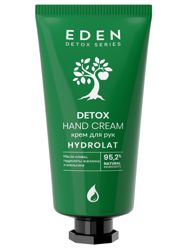 Detox Крем для рук Hydrolat 50мл от EDEN + 1