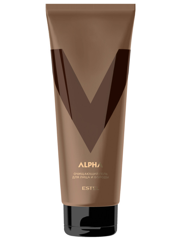 Alpha Очищающий Гель для лица и бороды 150мл от Estel + 1