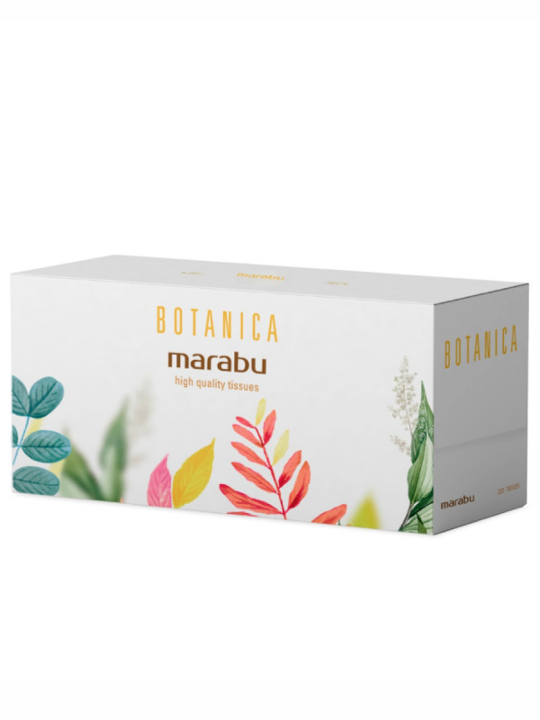 Салфетки бумажные Листья 2х слойные 220шт от MARABU + 1