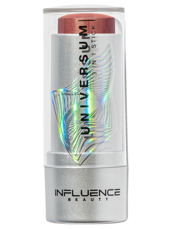 Стик 3в1 Universum, тон 06 розовый с золотым шиммером от Influence Beauty + 1