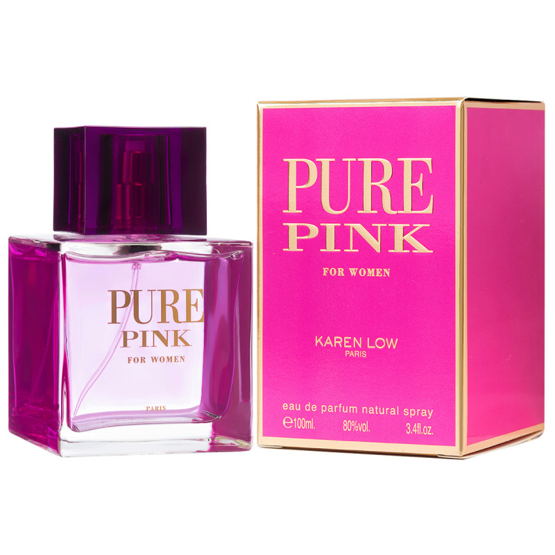Парфюмерная вода женская Pure Pink 100мл  от Karen Low + 1