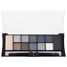 Набор теней Color Palette Eyeshadow Pearl & Matte, тон 01 дымчато-серая гамма
