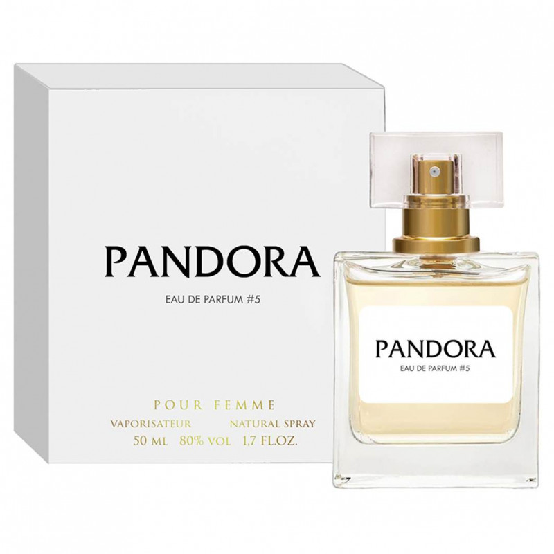 Парфюмерная вода женская №5 50мл от Pandora + 1