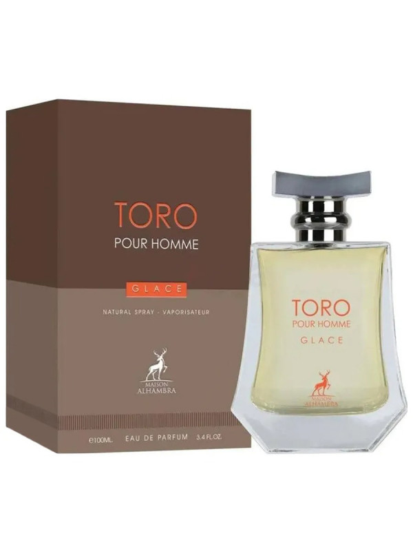 Парфюмерная вода мужская Toro Pour Homme Glace 100мл от Maison Alhambra + 1