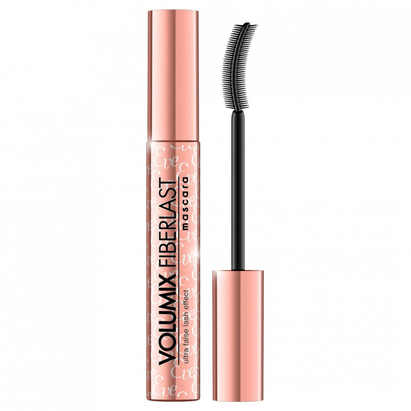 Тушь для ресниц Volumix Fiberlast с эффектом накладных ресниц от Eveline Cosmetics + 1