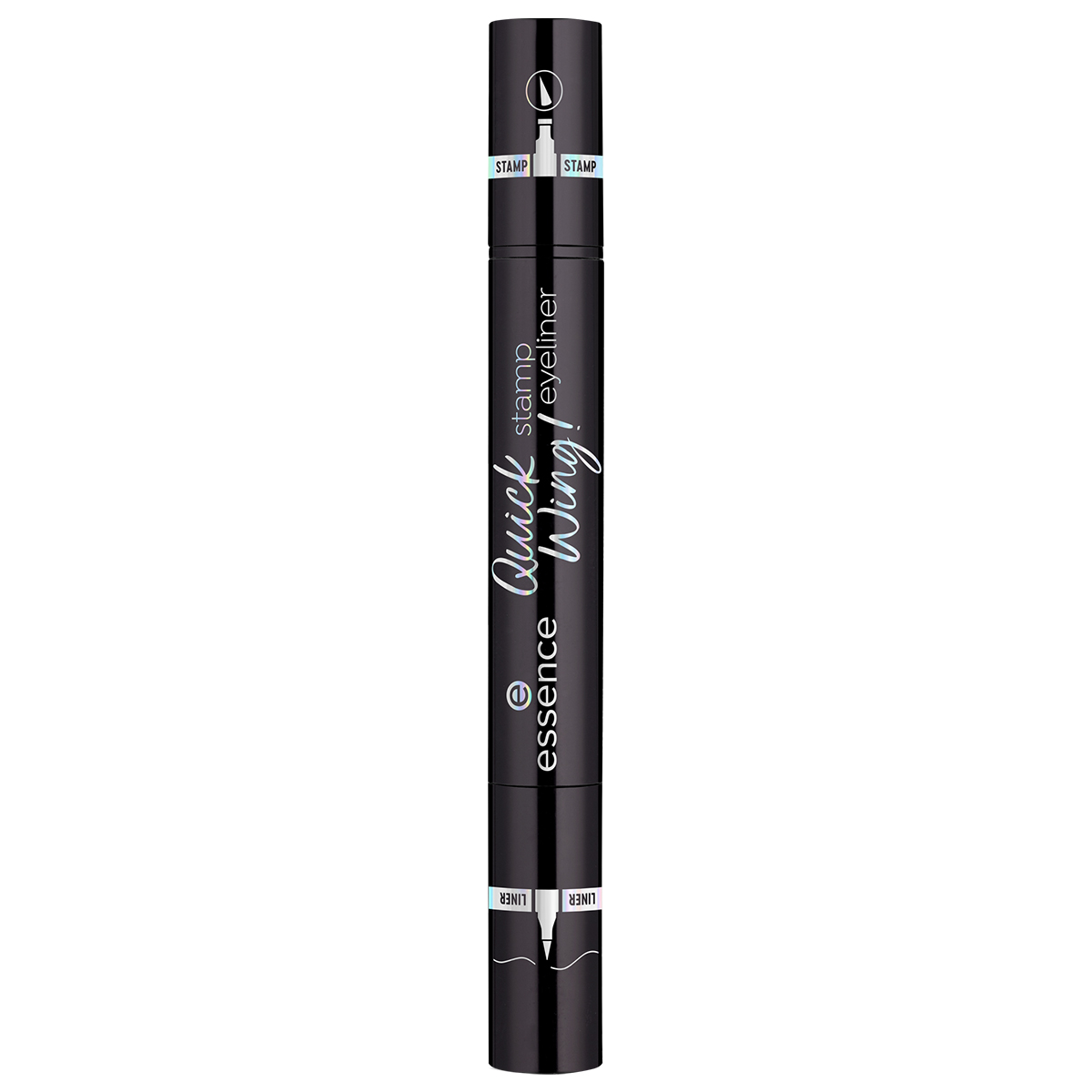 Подводка-штамп для глаз Quick Wing!, тон 01 black от Essence + 2