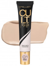 Матирующий Тональный крем Cult Matte Foundation, тон 01 молочный бежевый