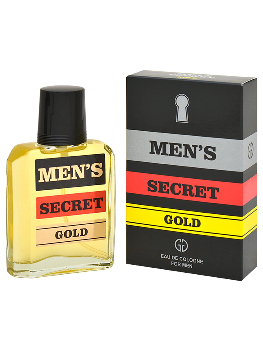 Одеколон Men's Secret Gold 95мл от Gianni Gentile + 2