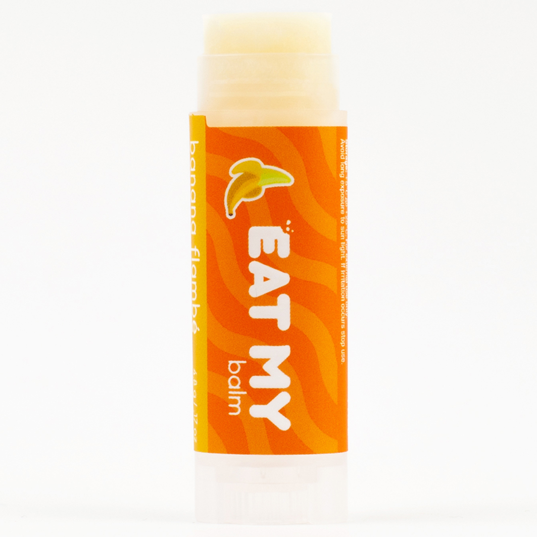 Бальзам для губ Банана фламбе 4,8г от Eat My + 2