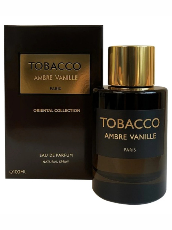 Парфюмерная вода унисекс Tobacco Ambre Vanille 100мл от Geparlys + 1