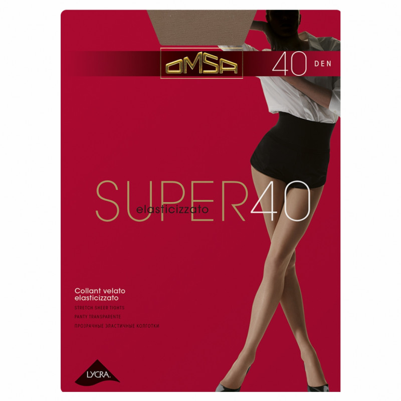Колготки Super 40den, Daino загар 2р от Omsa + 1
