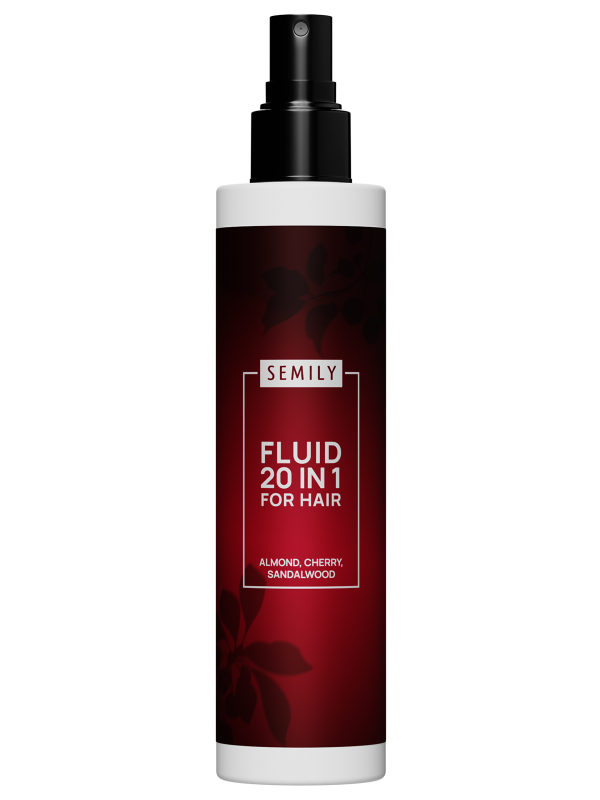 Флюид для волос несмываемый 20в1 Almond, Cherry, Sandalwood 200мл от Semily + 2