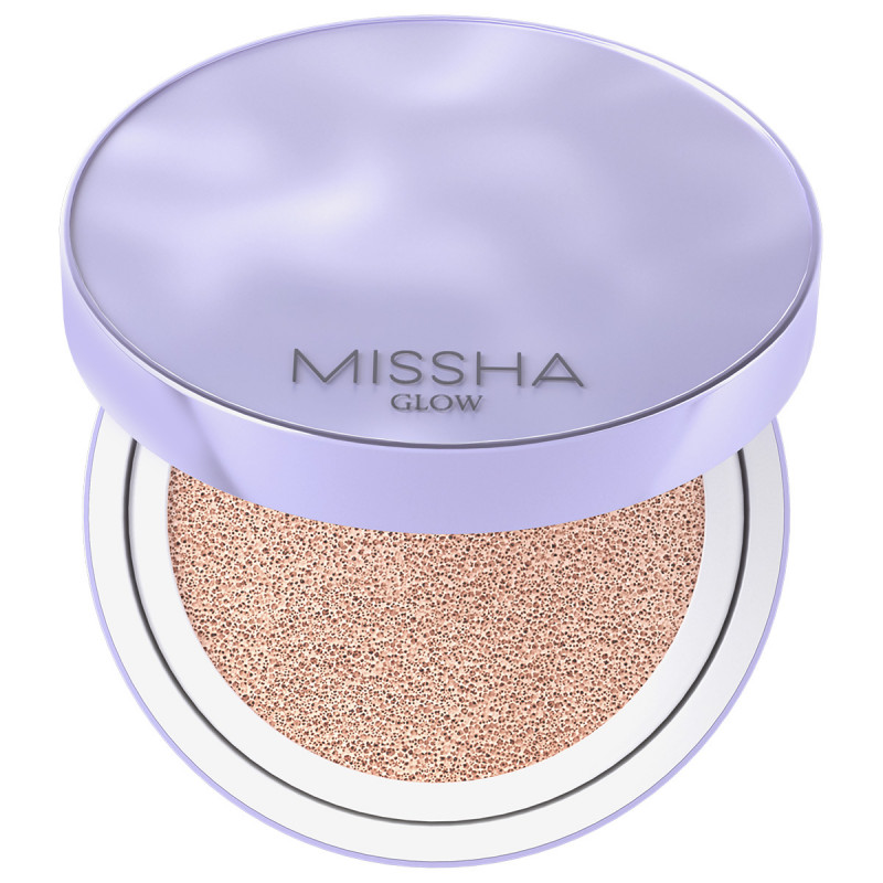Тональный кушон Glow Layering Fit, тон 21 fair от Missha + 1