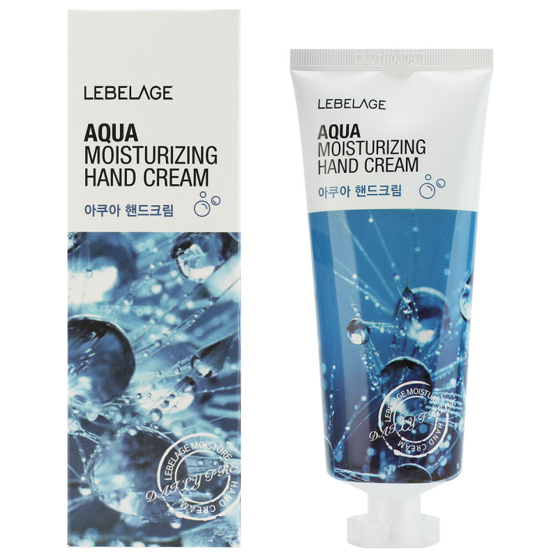 Крем для рук увлажняющий Aqua Moisturizing Hand Cream 100мл от Lebelage + 1