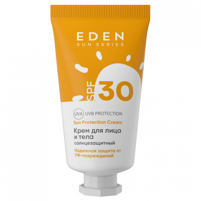 Sun Series Солнцезащитный Крем для лица и тела SPF30 30мл от EDEN + 1
