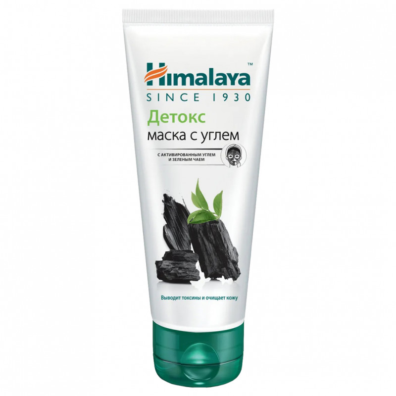 Детокс Маска для лица с углем 75мл от Himalaya Since 1930 + 1