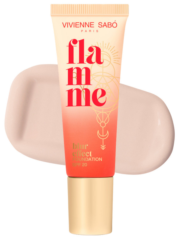 Тональный крем SPF20 Flamme, тон 01 слоновая кость от Vivienne Sabo + 1
