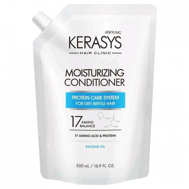 Hair Clinic System Кондиционер для волос Увлажняющий 500мл (запаска)  от Kerasys + 1