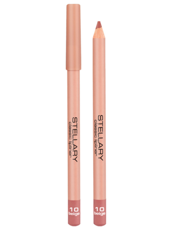 Карандаш для губ, тон 10 beige / бежевый от Stellary + 1