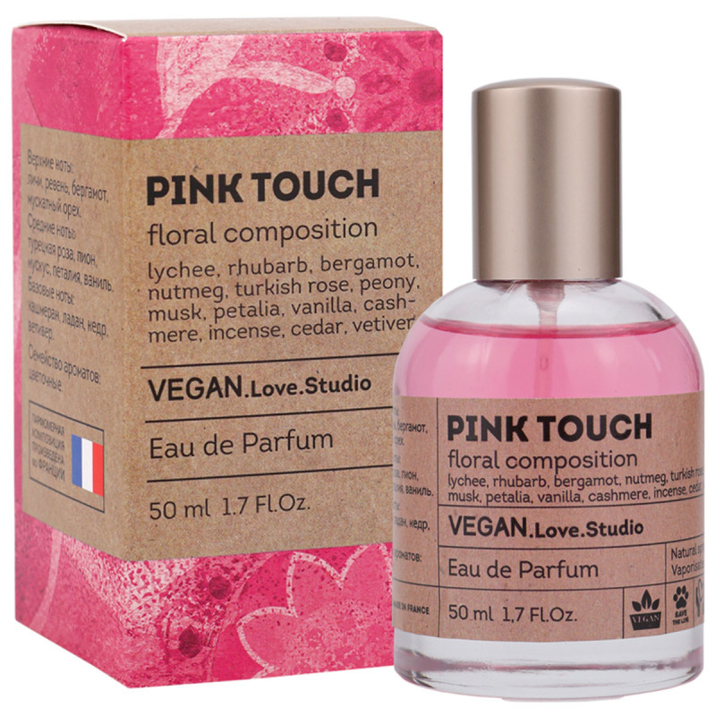Парфюмерная вода женская Pink Touch 50мл от VEGAN.Love.Studio + 1