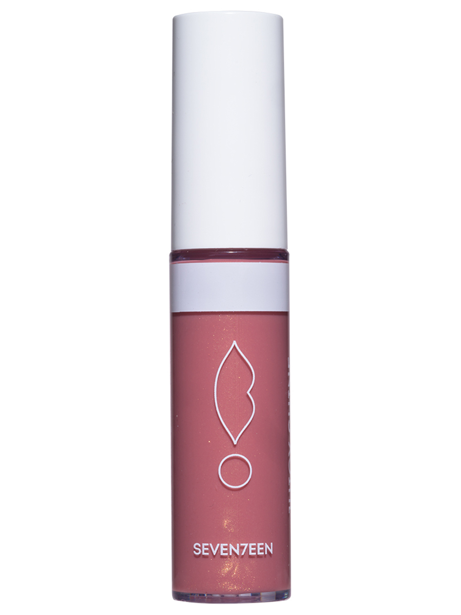Блеск для губ сияющий Juicy Shine SPF15, тон 02 глянец от Seventeen + 3