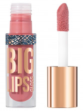 Блеск для губ Big Lips, тон 13 sexy rose / пыльно-розовый