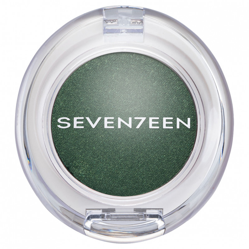 Тени для век Silky Shadow Pearl, тон 414 изумруд от Seventeen + 1