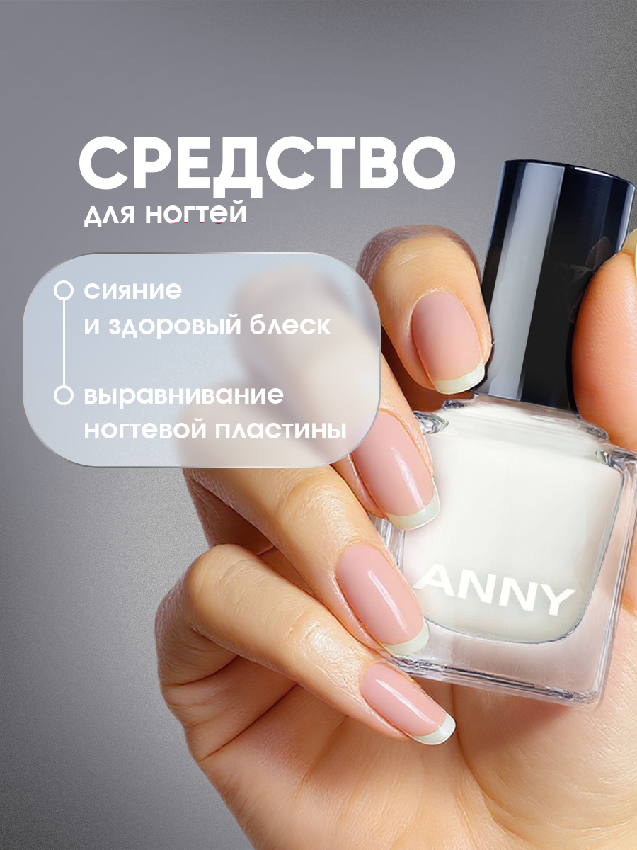 Быстросохнущее Средство для ногтей Silicium Nail Power 15мл от Anny + 3