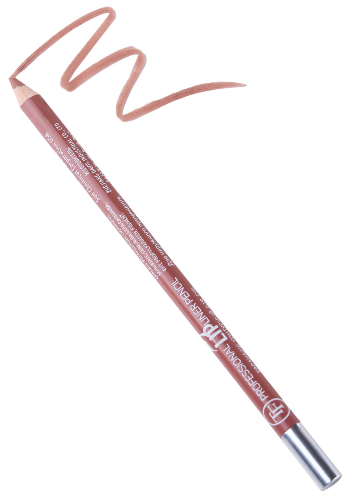 Карандаш для губ с точилкой, тон 99 натуральный поцелуй от TF cosmetics + 2