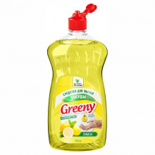 Greeny Light Средство для мытья посуды Лимон 1л