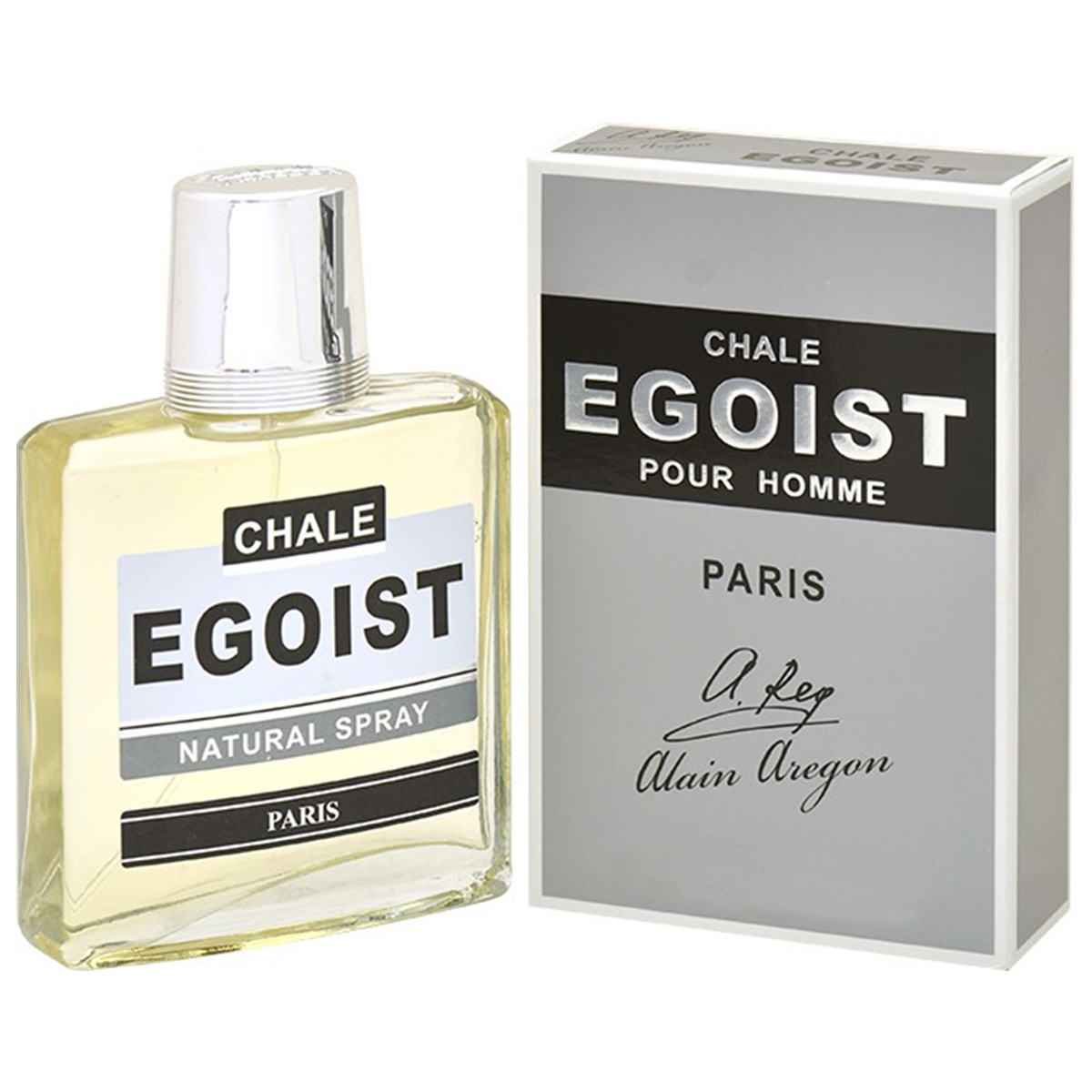 Туалетная вода мужская Chale Egoist 90мл  от Alain Aregon + 2