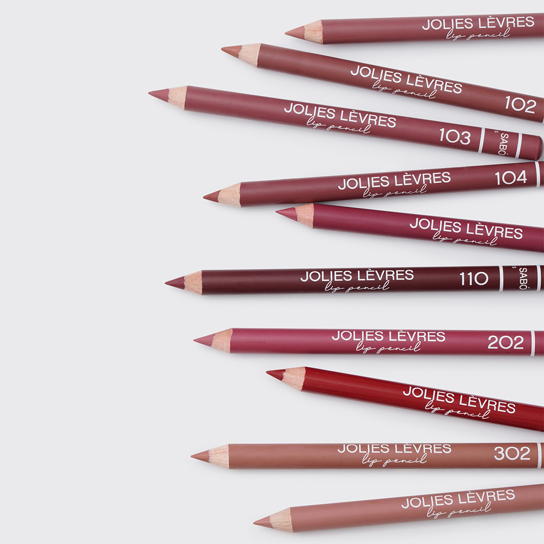 Карандаш для губ Jolies Levres, тон 107 розовый теплый от Vivienne Sabo + 12