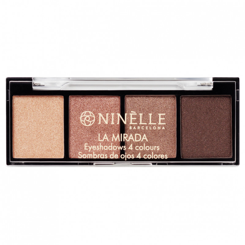 Палетка теней для век La Mirada №502 нюдовый сатиновый от Ninelle + 1