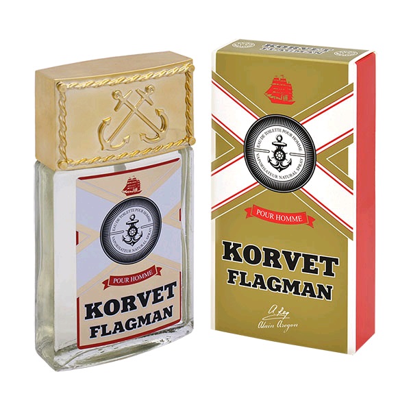Туалетная вода мужская Korvet Flagman 100мл  от Alain Aregon + 1