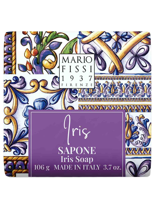 Mediterranean Flowers Мыло Ирис Iris 106г от Mario Fissi 1937 + 1