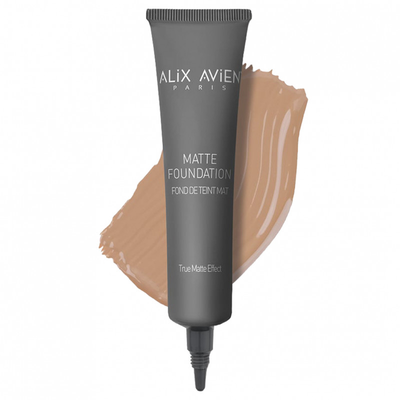 Матирующий Тональный крем Matte Foundation, тон 407 true sand от Alix Avien Paris + 1